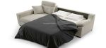 Sofá cama con chaise longue arcón colchón de 18 cm