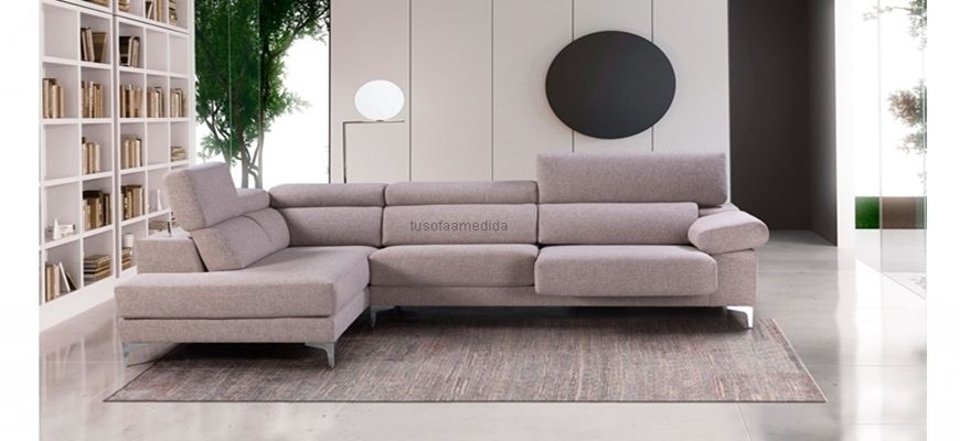 Sofá rinconera cama en forma de U con chaise longue Etna 2